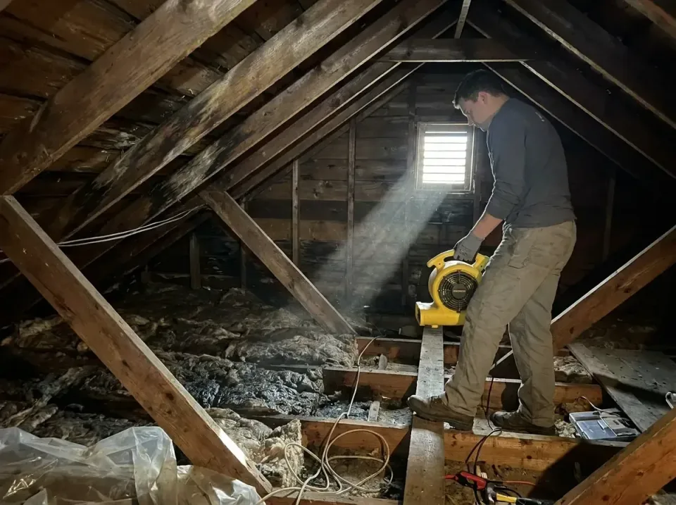 attic-water-damage-drying-proc-007 — frequently asked questions, Emergency Water Extraction & 24/7 Flood Response in Chowchi…